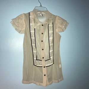 Vintage Button Down Blouse